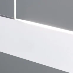 LED hanglamp Gideon, Up- & downlight, wit