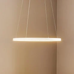 LED hanglamp Giotto, 1-lamp, wit