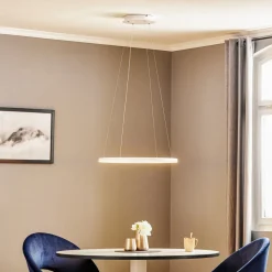 LED hanglamp Giotto, 1-lamp, wit