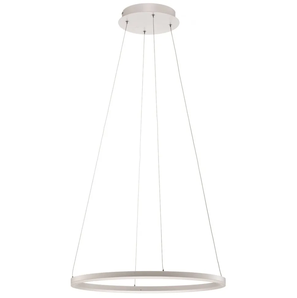 LED hanglamp Giotto, 1-lamp, wit