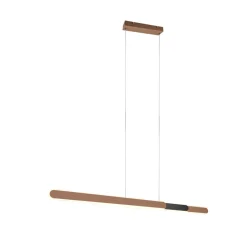 LED hanglamp Helios uittrekbaar dim CCT koffie