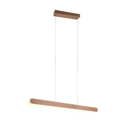 LED hanglamp Helios uittrekbaar dim CCT koffie