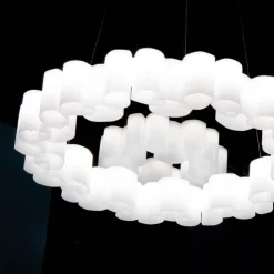 LED hanglamp Honey, dimbaar, rond, 58 cm