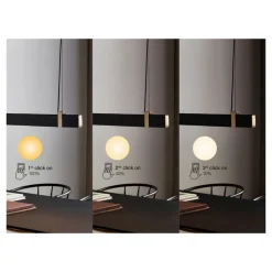 LED hanglamp Lilt zwart