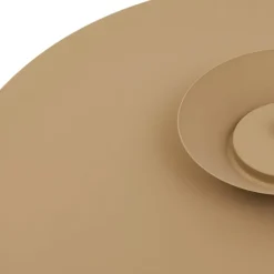 LED hanglamp Livie, beige, aluminium, Ø 50 cm