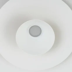 LED hanglamp Livie, beige, aluminium, Ø 50 cm