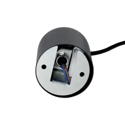 LED hanglamp look in smalle vorm, zwart