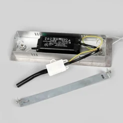 LED hanglamp Lucande Lorian, 99 cm, chroom, metaal