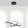 LED hanglamp Maria, dimbaar, zwart