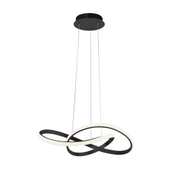 LED hanglamp Maria, dimbaar, zwart