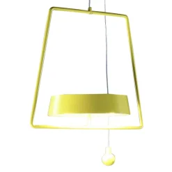 LED hanglamp Miram met accu, dimbaar, geel