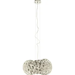 LED hanglamp Narisa 47 cm glanzend chroom
