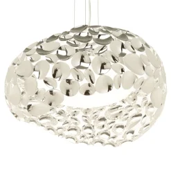 LED hanglamp Narisa 47 cm glanzend chroom