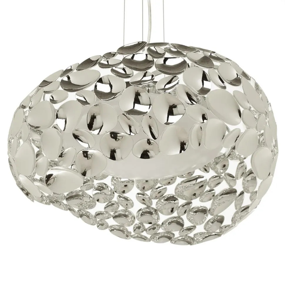 LED hanglamp Narisa 47 cm glanzend chroom