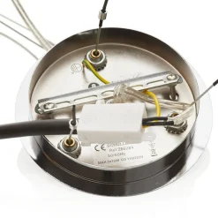 LED hanglamp Narisa 47 cm glanzend chroom