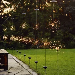 LED hanglamp op zonne-energie Firework