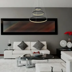 LED hanglamp Ralph, 3-lamps, zwart