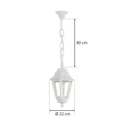 LED hanglamp Sichem Anna 6W 2.700K wit/helder