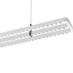 LED hanglamp Small Line, sensor, 156 cm, wit