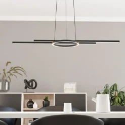 LED hanglamp Zillerio-Z zwart ZigBee CCT dime