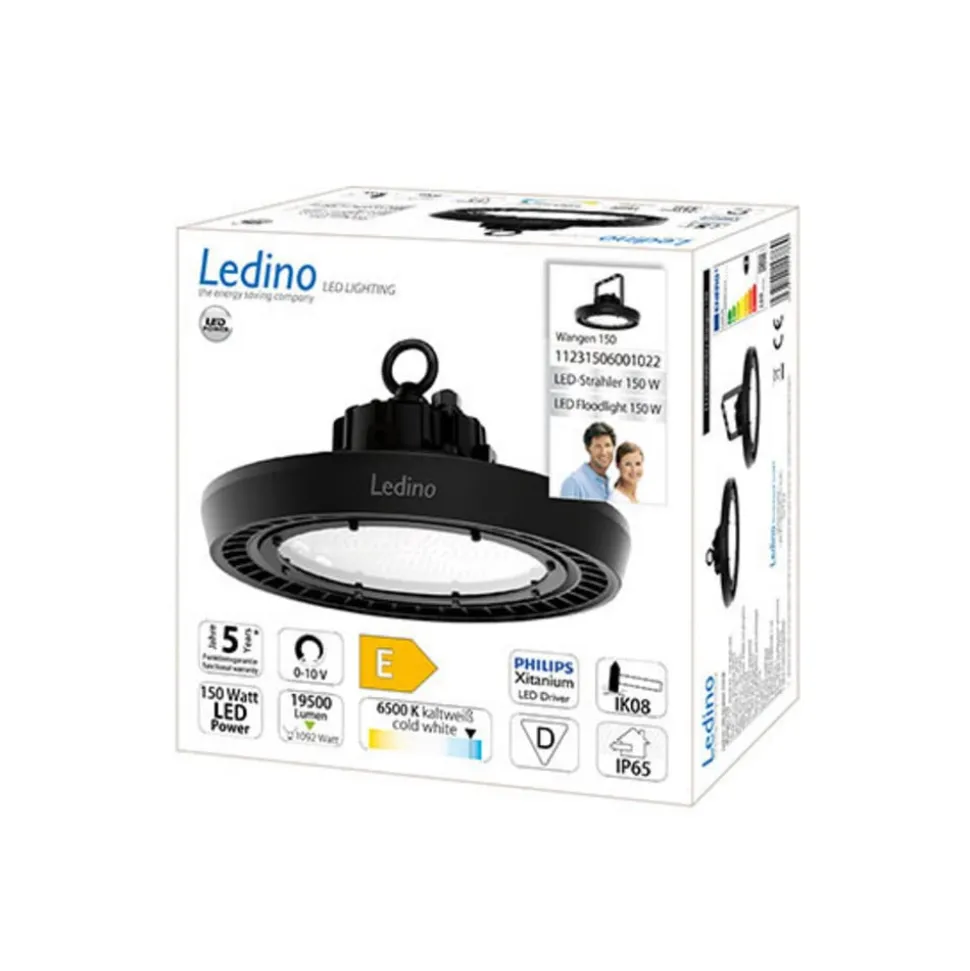 LED hoogbouw spot Wangen Highbay 6.500 K 150 W