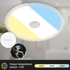 LED inbouwlamp 748 IP44 CCT Switch Ø 22cm