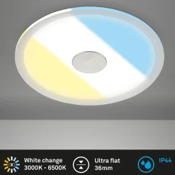 LED inbouwlamp 784 IP44 CCT Switch Ø 17cm