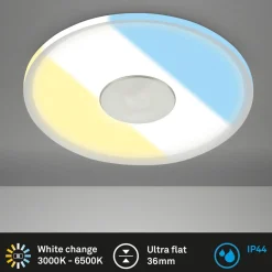 LED inbouwlamp 748 IP44 CCT Switch Ø 12cm