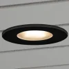 LED inbouwlamp 7875, plafond buiten zwart