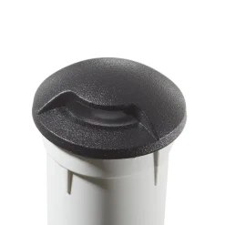 LED inbouwlamp Aldo 1L zwart/helder 3.000K