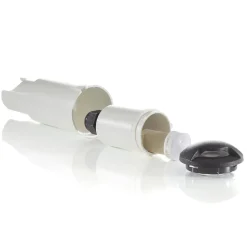 LED inbouwlamp Aldo 1L zwart/helder 3.000K