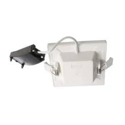 LED inbouwlamp Alya wit 12x12cm 3.000 K