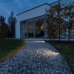 LED inbouwlamp Detlef voor vloer en wand, IP65