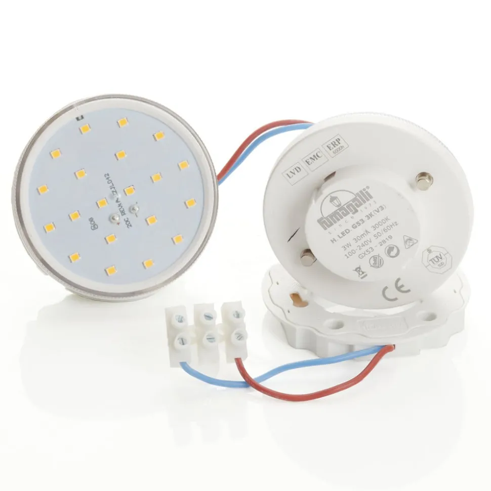 LED inbouwlamp Leti 300-HS zwart 2x3W CCT