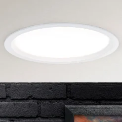 LED inbouwlamp Spock dimbaar Ø 17 cm wit