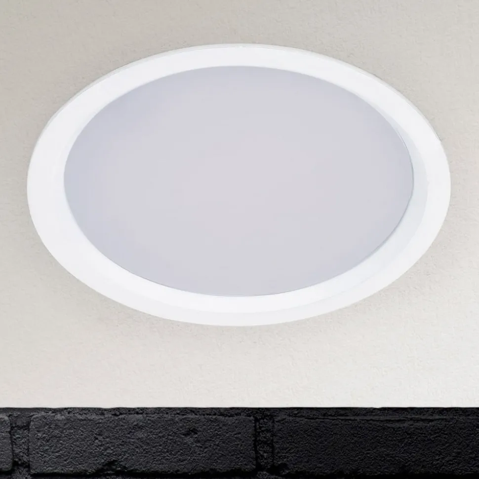 LED inbouwlamp Spock dimbaar Ø 17 cm wit