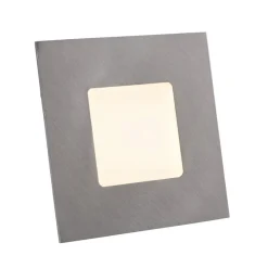 LED inbouwlamp voor inbouwdozen, zilver