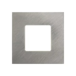 LED inbouwlamp voor inbouwdozen, zilver