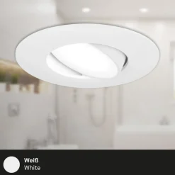 LED inbouwspot 7597 3er IP65 4.000 K wit