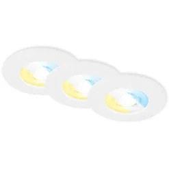 LED inbouwspot 7605 IP44 3 per set CTS wit
