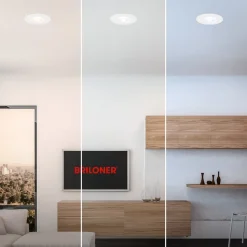 LED inbouwspot 7605 IP44 3 per set CTS wit