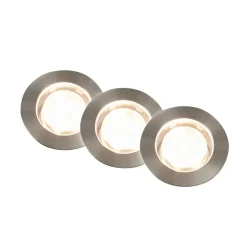LED inbouwspot 3916032 IP67 12 V 3-delige startset Ø 4,5cm pot