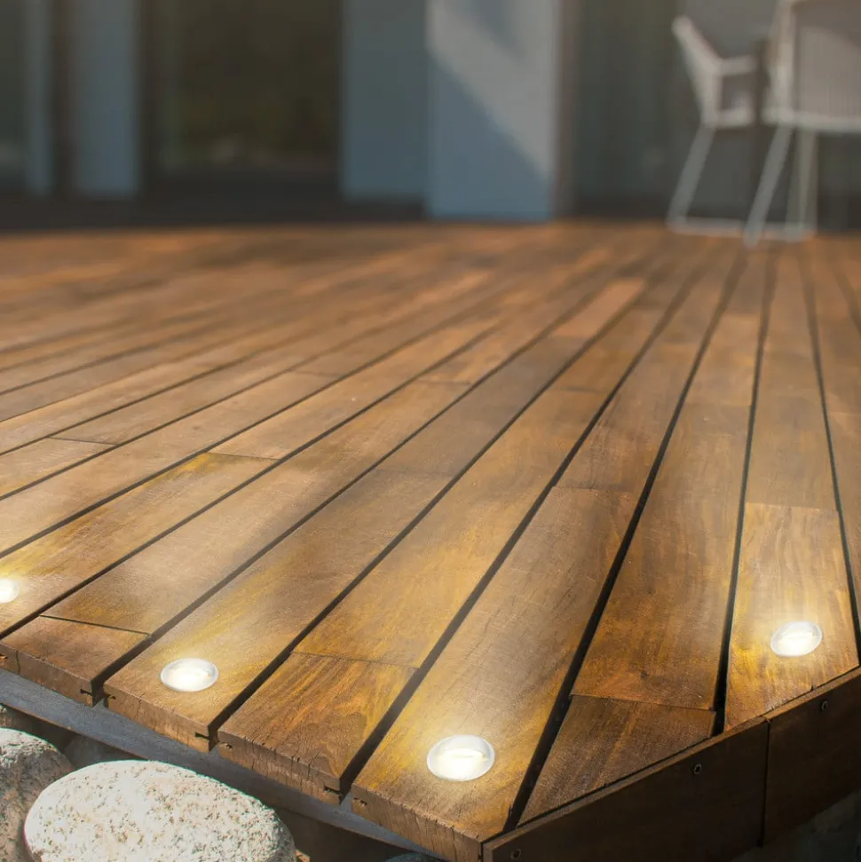 LED inbouwspot 3923034, IP65, 12 V, 3-spot verlenging Ø 3,5 cm