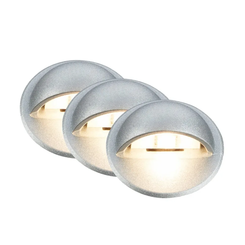 LED inbouwspot 3923034, IP65, 12 V, 3-spot verlenging Ø 3,5 cm