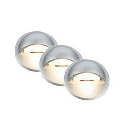 LED inbouwspot 3922034, IP65, 12 V, startset van 3, Ø 3,5 cm