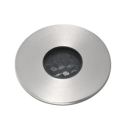 LED inbouwspot Grund, nikkelkleurig, Ø 3,5 cm, aluminium/roestvrij staal