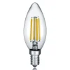 LED kaars E14 4W filament, 2.700K Switch dimmer
