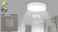 LED kaars E14 4W filament, 2.700K Switch dimmer