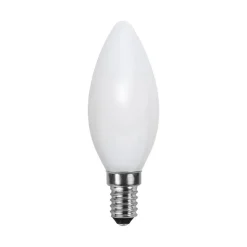 LED kaarslamp E14 2.700K opaal Ra90 3W