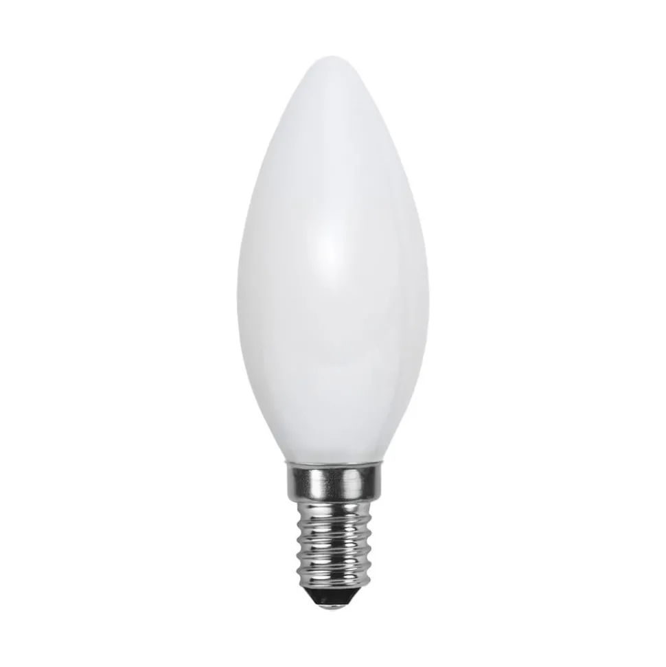 LED kaarslamp E14 2.700K opaal Ra90 3W